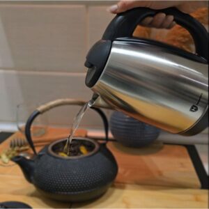 Alternative view of Ανοξείδωτος Βραστήρας Nερού 1.7L 1500W Ασήμι HomeVero HV-SSK1.7