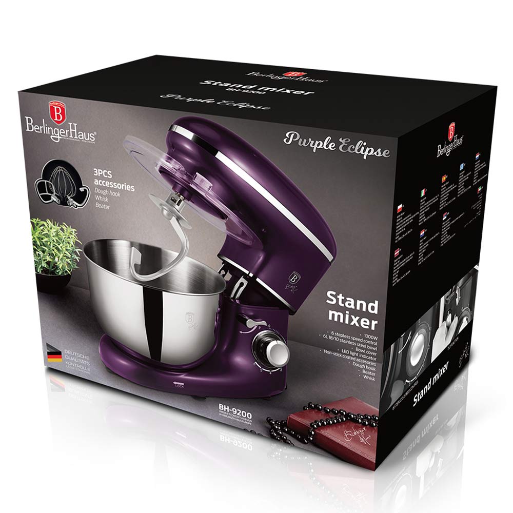 Berlinger Haus Κουζινομηχανή - Μίξερ Purple 1300W BH-9200 - Image 4