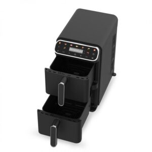 Φριτέζα Αέρος 11L – Διώροφη (Double Decker), 2 Καλάθια, 2460W HomeVero HV-AF11DDK - Image 4