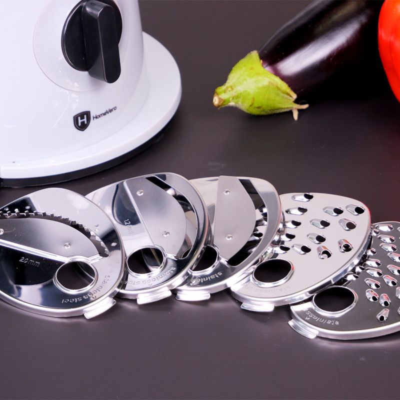 Smart Slicer - Πολυκόφτης με 6 λεπίδες από ανοξείδωτο ατσάλι 200W HomeVero HV-SPS200 - Image 3