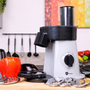 Alternative view of Smart Slicer - Πολυκόφτης με 6 λεπίδες από ανοξείδωτο ατσάλι 200W HomeVero HV-SPS200