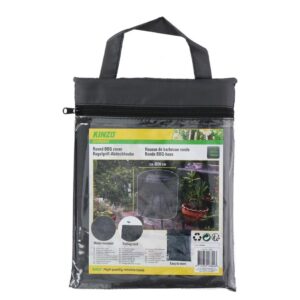 Kinzo Κάλυμμα Ψησταριάς Barbeque part number 16804  σε μαύρο χρώμα διαμέτρου 70 cm, BBQ round cover - Image 4