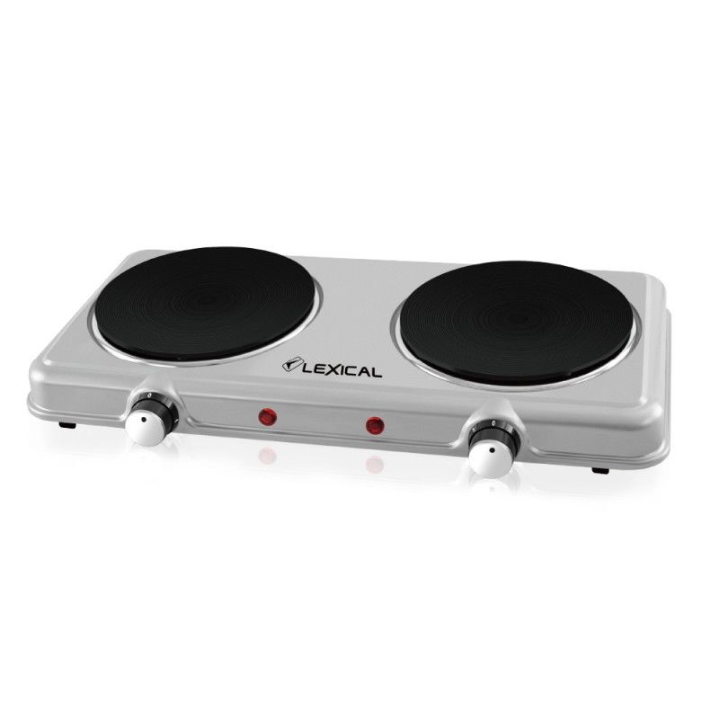 Διπλή Ηλεκτρική Εστία 2000W Lexical LHP-2720