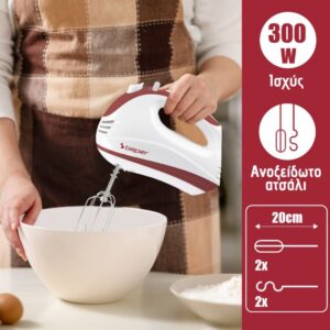 Alternative view of Μίξερ Χειρός 300W Beper P102SBA101