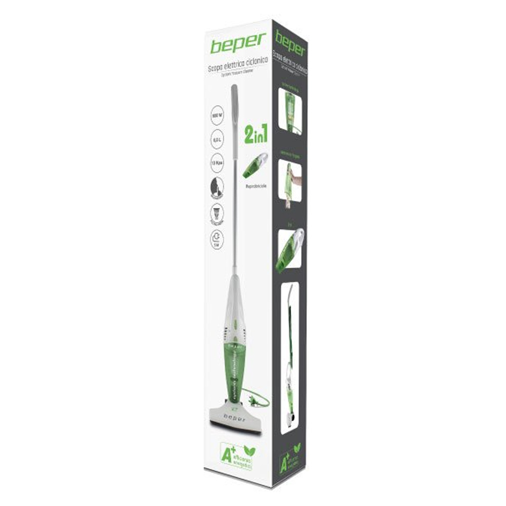Beper 50.451 Ηλεκτρική Σκούπα & Σκουπάκι 2σε1 600W - Image 4