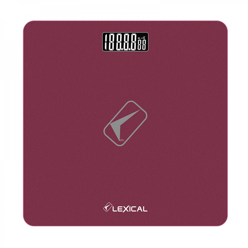 Ψηφιακή Ζυγαριά Μπάνιου έως 180Kg Μωβ Lexical LBS-4353-PURPLE