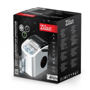 Alternative view of Παγομηχανή ZILAN ZLN1177 – 12-15kg/24h, 1.8L, Ασημί