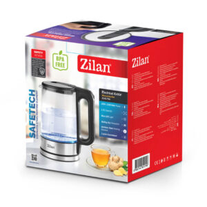 Zilan Γυάλινος Βραστήρας νερού με LED 1.7L 2200W ZLN1796 - Image 6