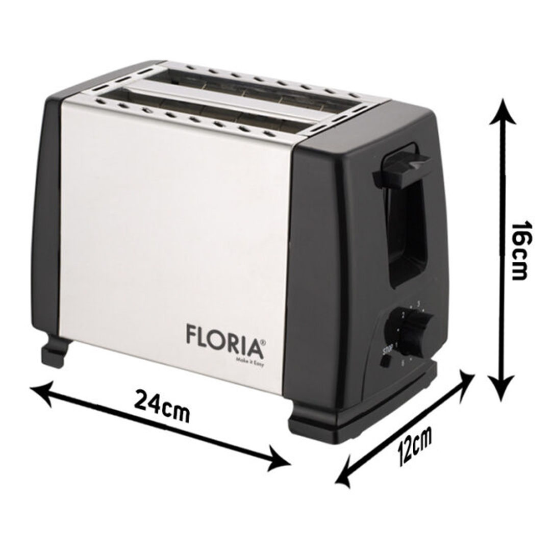 Zilan Φρυγανιέρα 700W με 2 θέσεις φρυγανίσματος ZLN1840 - Image 2