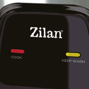 Zilan Βραστήρας ρυζιού και Ατμομάγειρας 2 σε 1 500W ZLN2793 - Image 3
