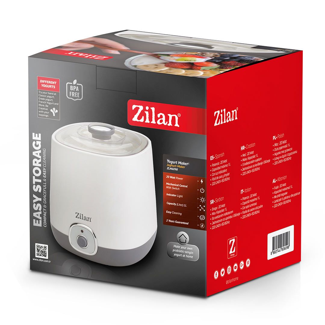 Zilan Παρασκευαστής Γιαουρτιού 1000ml ZLN6098 - Image 2
