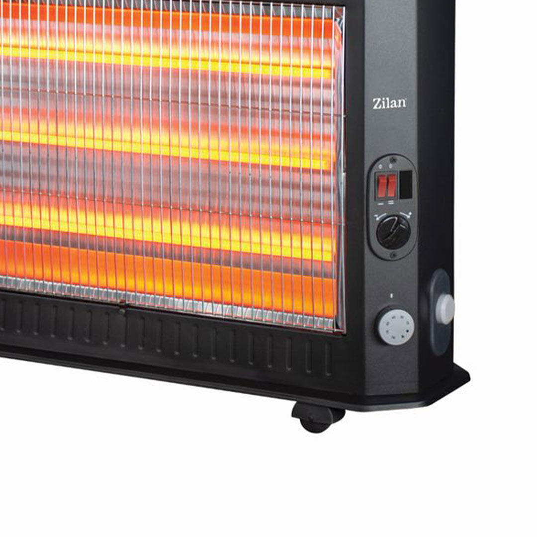 Ζilan Σόμπα Χαλαζία με θερμοστάτη και ERP 2000W ZLN6821 - Image 2