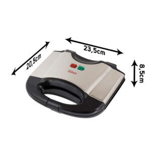 Zilan Τοστιέρα - Γκριλιέρα 2 θέσεων 750W ZLN8143 - Image 4