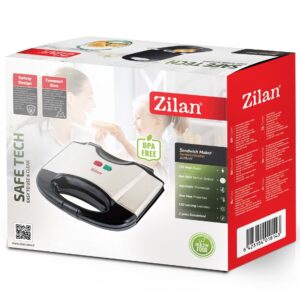 Zilan Τοστιέρα - Γκριλιέρα 2 θέσεων 750W ZLN8143 - Image 5
