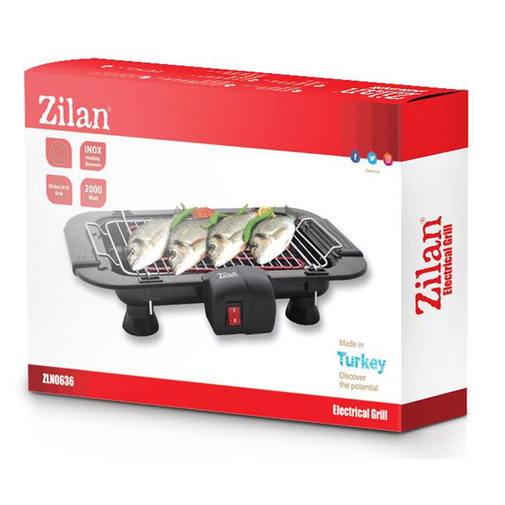 Zilan Ηλεκτρική Ψησταριά BBQ ZLN0636 - Image 2