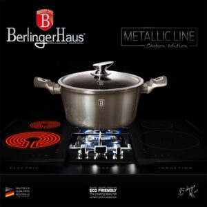 Berlinger Haus Κατσαρόλα 20εκ. με Τριπλή Μαρμάρινη Επίστρωση & Γυάλινο Καπάκι BH-1234N - Image 6