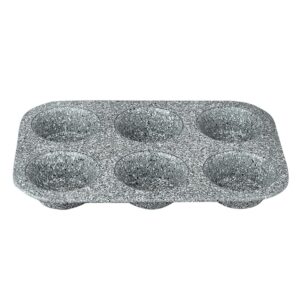 Berlinger Haus Αντικολλητική φόρμα για muffin 6 θέσεων Stone Touch Line BH-1397