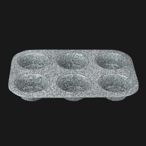 Berlinger Haus Αντικολλητική φόρμα για muffin 6 θέσεων Stone Touch Line BH-1397 - Image 3