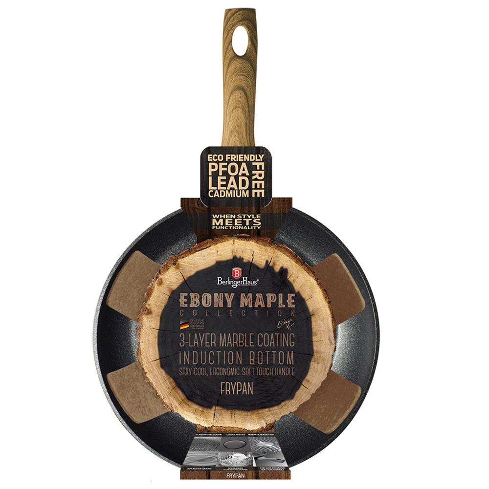 Berlinger Haus Αντικολλητικό τηγάνι 28 εκ. Ebony Maple BH-1703 - Image 3