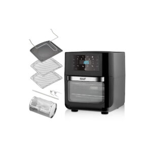 Φριτέζα αέρος Raf R-5293 Air Fryer 12lt Μαύρο - Image 4