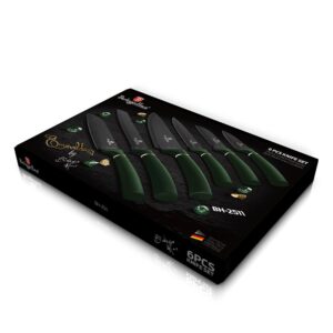 Berlinger Haus Σετ Μαχαίρια 6τμχ Inox Emerald Collection BH-2511A - Image 2