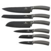 Berlinger Haus Σετ Μαχαίρια 6τμχ Inox Carbon Edition BH-2544