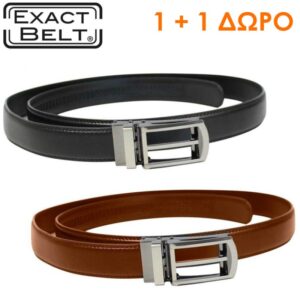 Exact Belt Ρυθμιζόμενη Ζώνη Μέσης-L χρώμα καφέ -μαύρο - Image 2