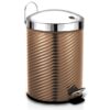 Κάδος Aπορριμμάτων με Πεντάλ 12L Rose Gold Edition Berlinger Haus BH-6299