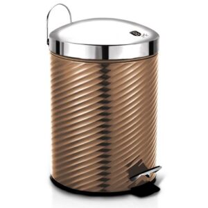 Κάδος Aπορριμμάτων με Πεντάλ 12L Rose Gold Edition Berlinger Haus BH-6299