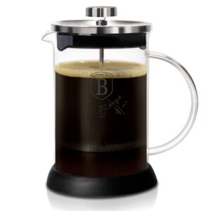 Berlinger Haus Καφετιέρα Φίλτρου - Τσαγιέρα με Πρέσσα 800ml Black Silver Collection BH-6303 - Image 2