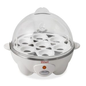 Zilan Βραστήρας Αυγών 7 Θέσεων 360W Άσπρος ZLN8068-WHITE