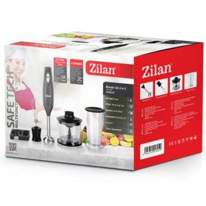 Zilan Ραβδομπλέντερ - μπίμερ, αναδευτήρας και πολυκόφτης 3 σε 1 ZLN8259 - Image 4