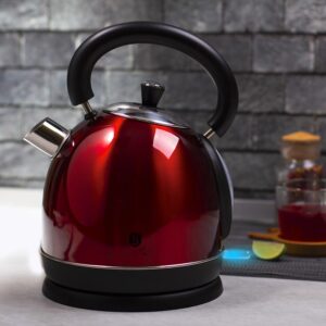 Berlinger Haus Ηλεκτρικός Βραστήρας Ρετρό 2200W Max 1.7lt Burgundy BH-9051 - Image 2
