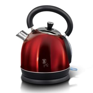 Berlinger Haus Ηλεκτρικός Βραστήρας Ρετρό 2200W Max 1.7lt Burgundy BH-9051