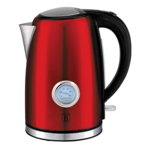 Berlinger Haus Ηλεκτρικός Βραστήρας 2200W 1.7lt Burgundy BH-9068