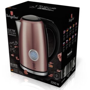 Berlinger Haus Ηλεκτρικός Βραστήρας 2200W Max 1.7lt i-Rose Edition BH-9070 - Image 3