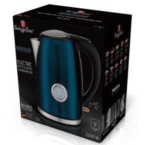 Berlinger Haus Ηλεκτρικός Βραστήρας 2200W Max 1.7lt Aquamarine Edition BH-9071 - Image 3