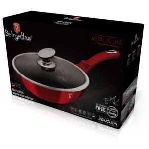 Berlinger Haus Wok με γυάλινο καπάκι 28εκ. BH-1265N - Image 3