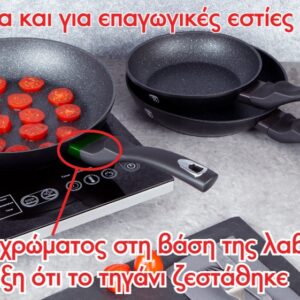 Berlinger Haus Σετ 3 τηγάνια με τριπλή μαρμάρινη επίστρωση Color Changing Line BH-1293NF - Image 4