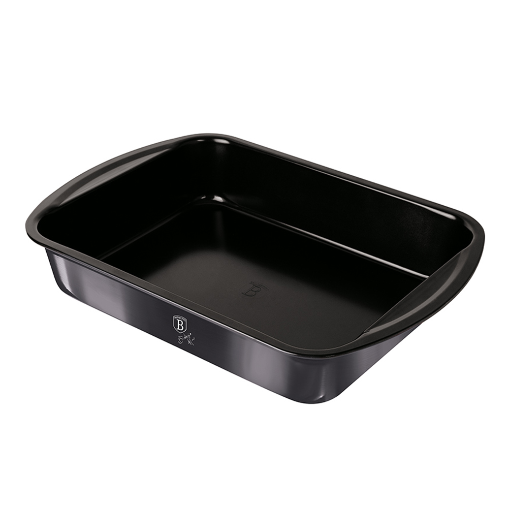 Berlinger Haus Αντικολλητικό ταψί 40*28,5εκ. Metal Dark Grey Collection BH-1823
