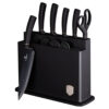 Berlinger Haus Σετ Μαχαίρια με Βάσεις Κοπής Black Silver Collection BH-2492
