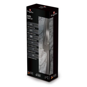 Berlinger Haus Σετ Μαχαίρια 6τμχ Black-Silver Collection BH-2607 - Image 2