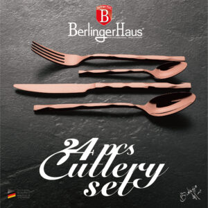 Berlinger Haus Σετ Μαχαιροπίρουνα 24 τμχ από Ανοξείδωτο Ατσάλι BH-2621A - Image 6