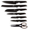 Berlinger Haus Σετ μαχαίρια 7 τμχ Black Rose Collection BH-2688
