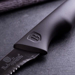 Berlinger Haus Σετ μαχαίρια μπριζόλας (steak) 6 τμχ Metallic Line Shiny Black Edition BH-2784 - Image 3