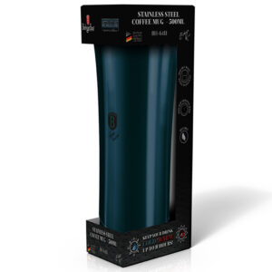 Berlinger Haus Θερμός - Παγούρι Καφέ 0,5L Metallic Line Aquamarine Edition BH-6411A - Image 8