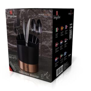 Berlinger Haus Θήκη εργαλείων κουζίνας Black Rose Collection BH-6773 - Image 2