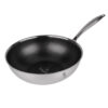 Berlinger Haus Wok αντικολλητικό Υψηλής Αντοχής από Ανοξείδωτο Ατσάλι 18/10 28εκ. Eternal Collection BH-7434