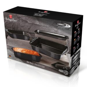 Berlinger Haus Σετ Αντικολλητικά Ταψιά 4 τμχ Metallic Line Carbon Pro Edition Edition BH-7622 - Image 2