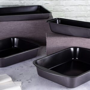 Berlinger Haus Σετ Αντικολλητικά Ταψιά 4 τμχ Metallic Line Carbon Pro Edition Edition BH-7622 - Image 4